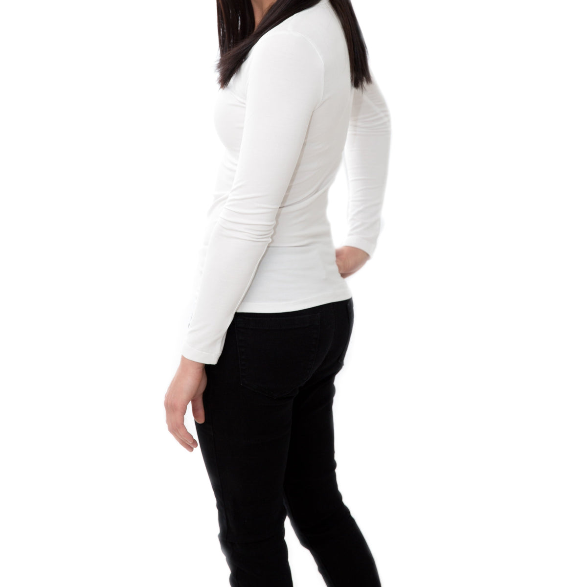 Women's Premium Bamboo Long Sleeve T-shirts | Firm Fit | Sizes 8-20