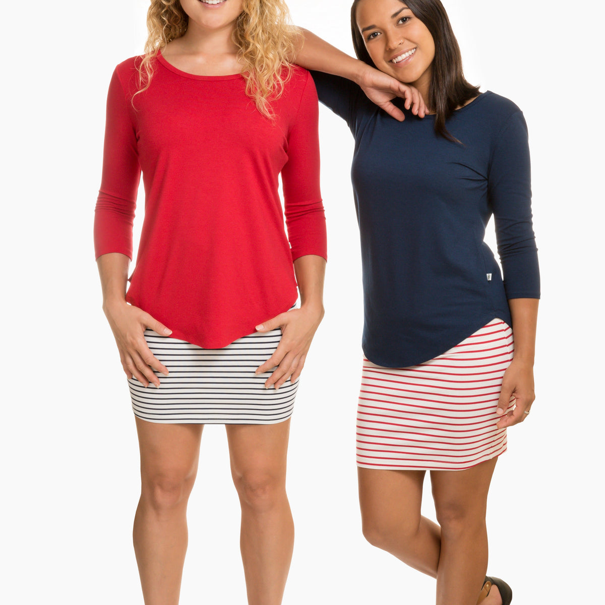 Women's Premium Bamboo Short Tube Skirt | Various Colours | Sizes 8-20