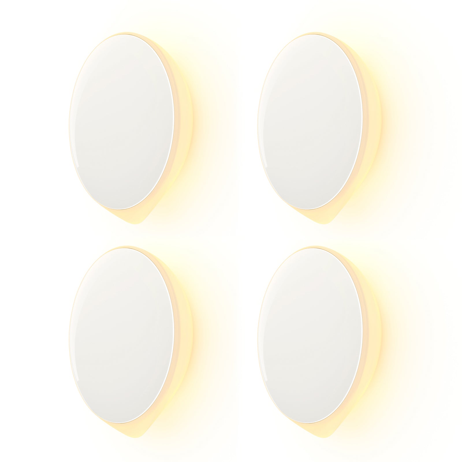Motion Sensor Night Lights | 4 Pack | USB-C Rechargeable Closet Lights