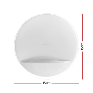 AIPOWER Bedside Lamp with Wireless Charger and Phone Holder Touch