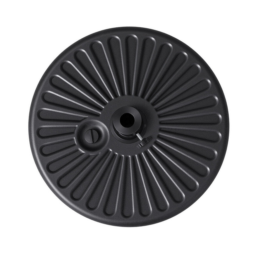 Umbrella Base Weight | Round Plastic | Pole Holder 30–48mm | Beach