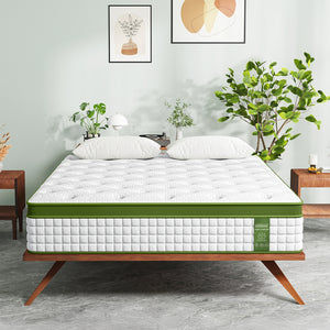 30cm Hybrid Mattress | Queen | Cooling Gel Memory Foam | 5-Zone Pocket Spring