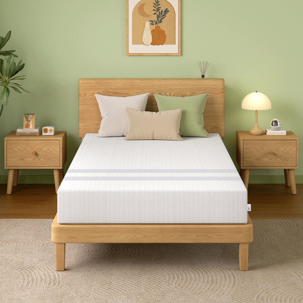 20cm King Single Reversible Gel Memory Foam Mattress BedStory Medium Soft & Firm
