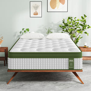 34cm Latex Hybrid Mattress | King Single | Medium Firm | 5-Zone Pocket Spring