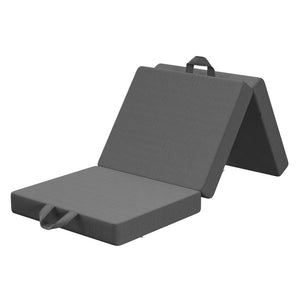 10cm | 3-Fold Folding Foam Mattress | Small Single 180x70cm | Washable Cover