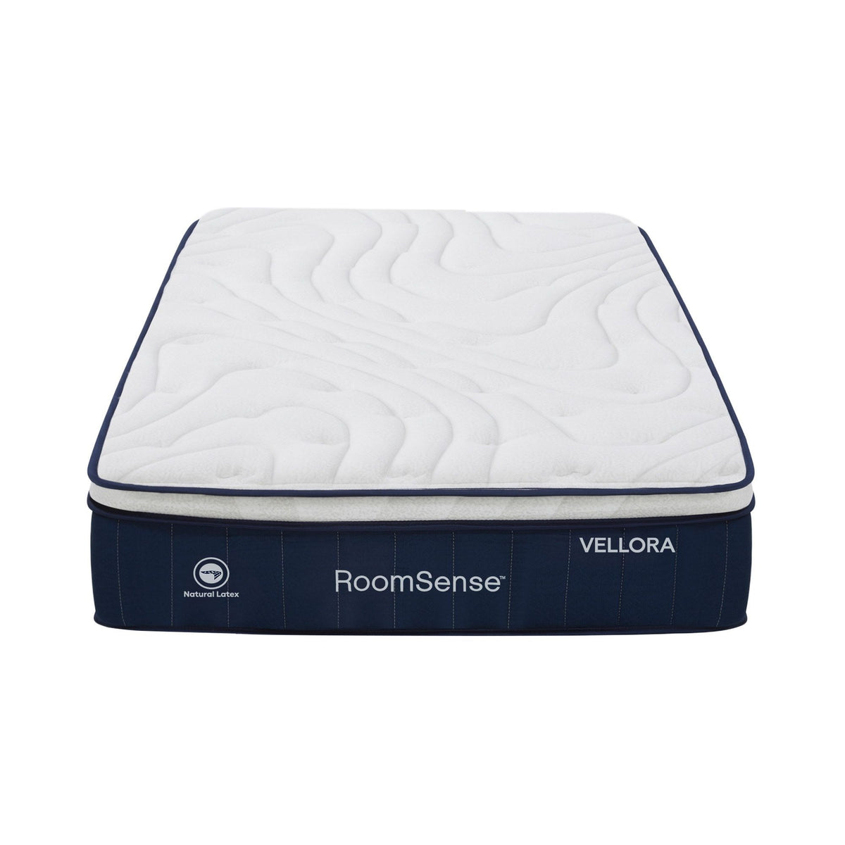 RoomSense King Mattress , 30cm Medium Firm Hybrid Mattress with Latex Lumbar Support for Back Pain Relief , Pocket Spring Mattress King Size in a Box