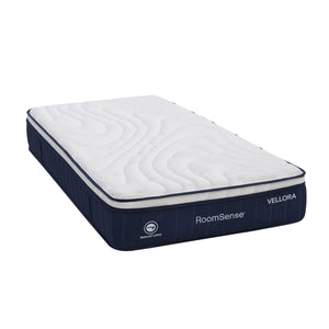 RoomSense King Mattress , 30cm Medium Firm Hybrid Mattress with Latex Lumbar Support for Back Pain Relief , Pocket Spring Mattress King Size in a Box