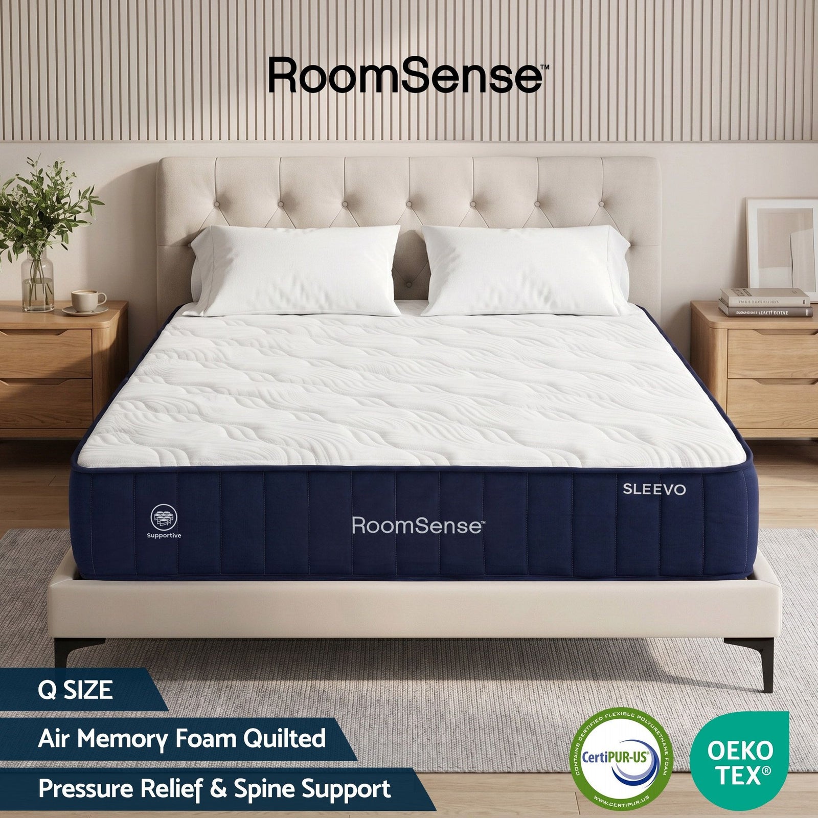 Orthopaedic Hybrid Mattress | Queen | 26cm Firm Pocket Spring