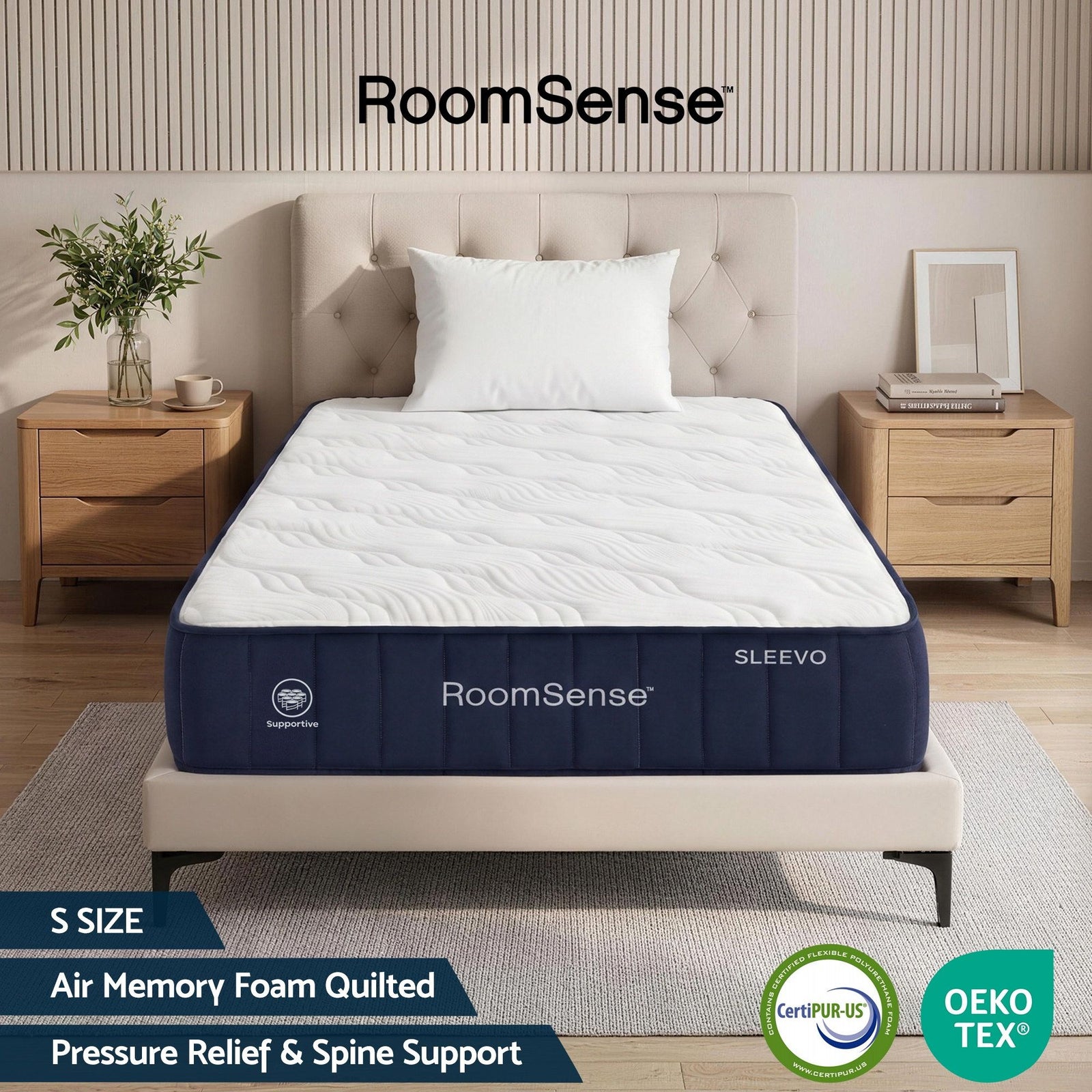 Orthopaedic Hybrid Mattress | Single | 26cm Firm Pocket Spring