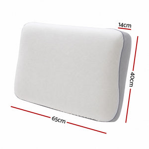Cooling Memory Foam Pillow | Dual-Sided Queen Size Pillow