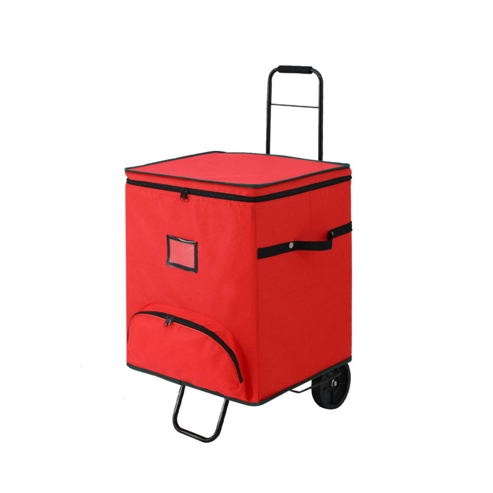 Christmas Bauble Storage Cart | Roller with 125 Dividers