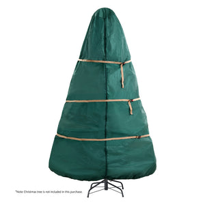 Christmas Tree Storage Bag | Fits Trees up to 9ft | Durable Xmas Bag | Green