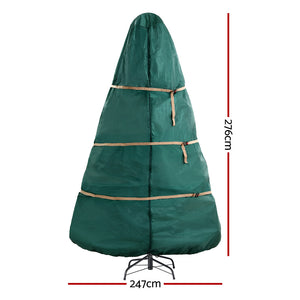 Christmas Tree Storage Bag | Fits Trees up to 9ft | Durable Xmas Bag | Green