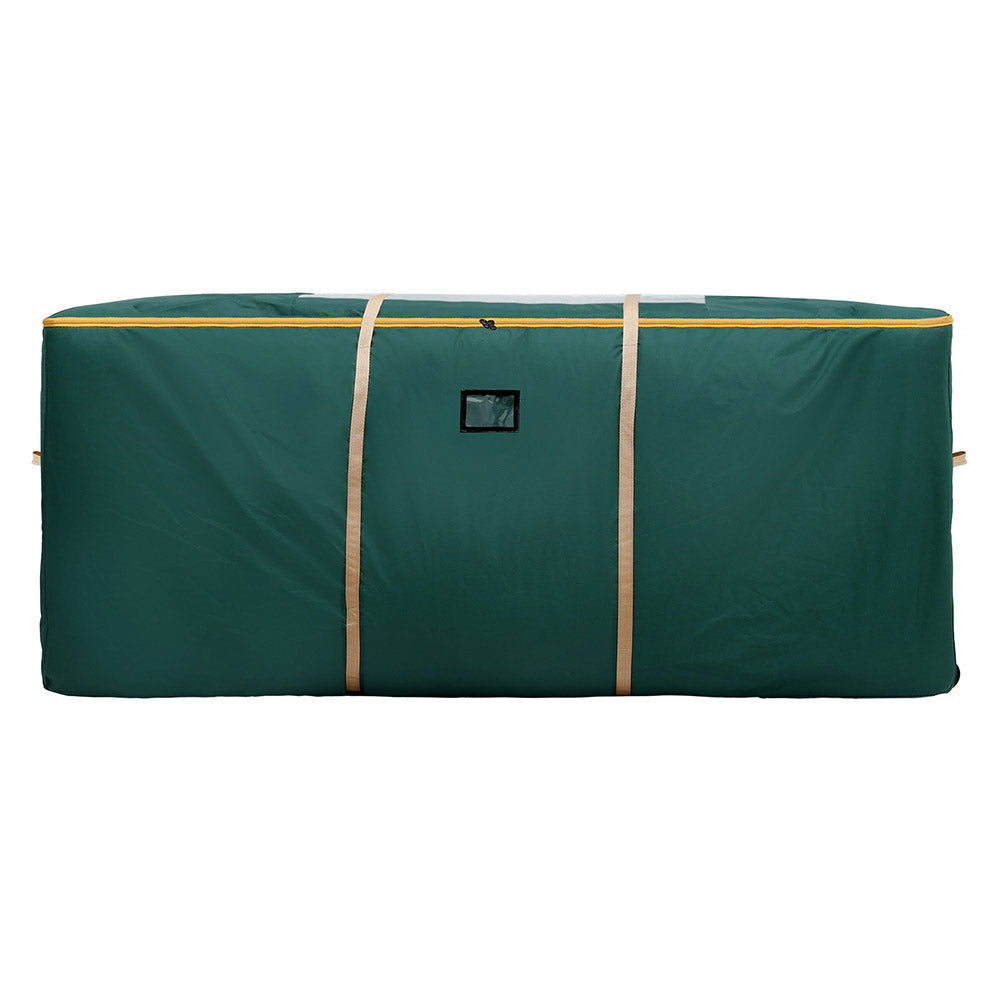 Christmas Tree Storage Bag | Fits Trees up to 10ft | Visible Handle & Wheels | Green