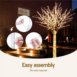 Christmas Tree | 2.1M | 780 LED Lights | Cherry Blossom Design