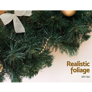 Christmas Garland | 2.1M | Xmas Decorations | Green Wedding Party