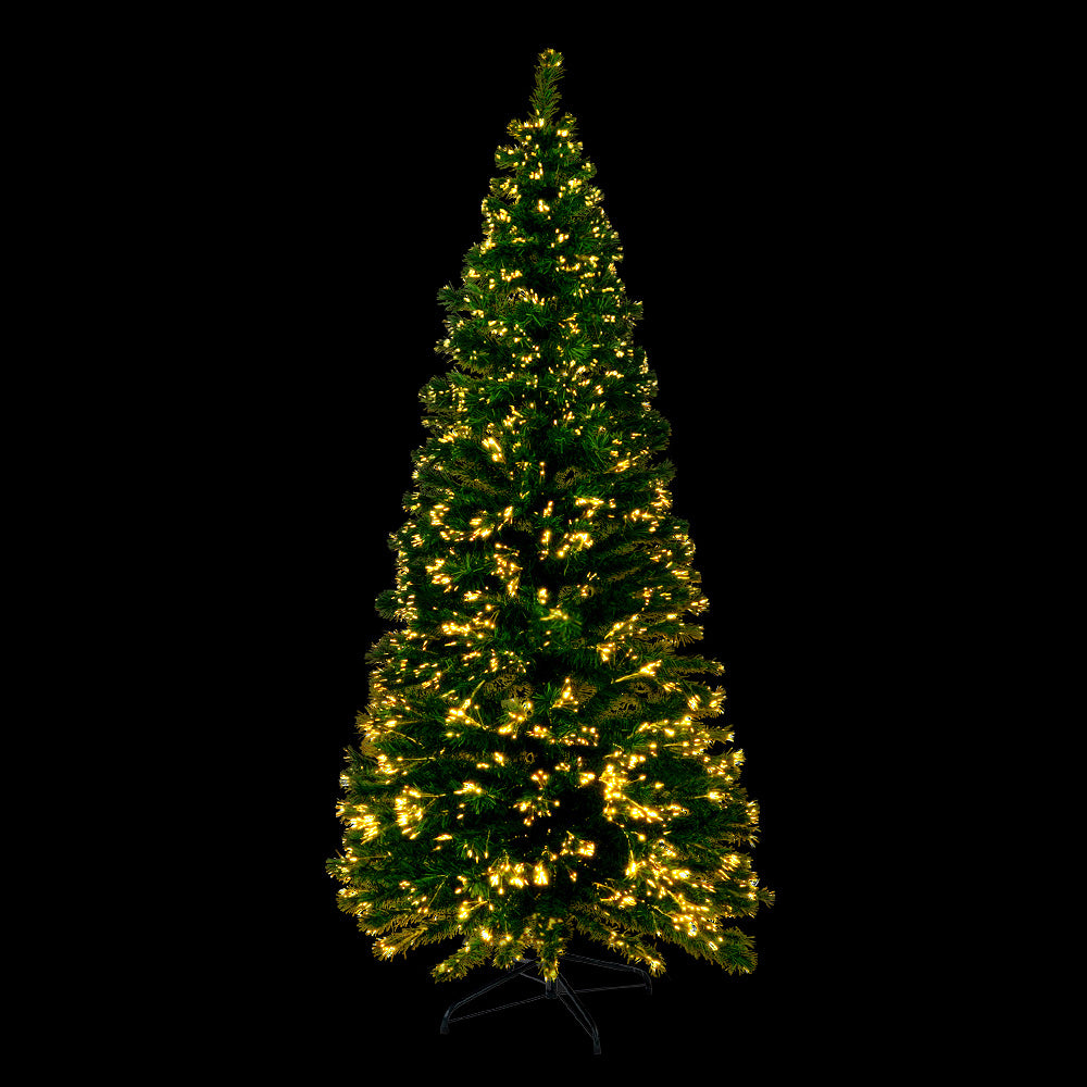 Christmas Tree | 1.8M | Optic Fibre LED Xmas Tree | Warm White