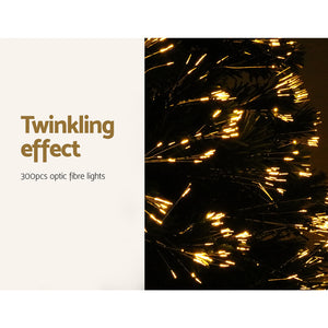 Christmas Tree | 1.8M | Optic Fibre LED Xmas Tree | Warm White