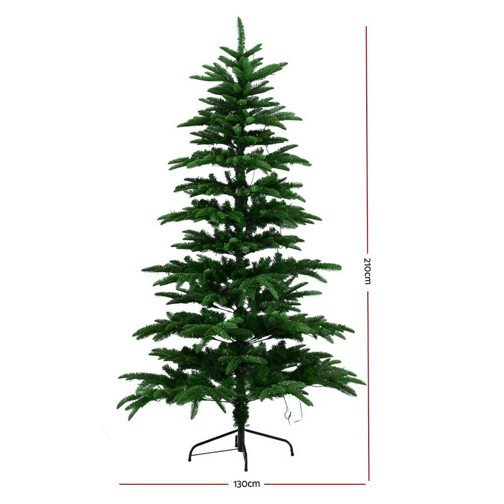 Christmas Tree 2.1m | LED Sparse Design | 860 Tips | Party & Holiday Decoration