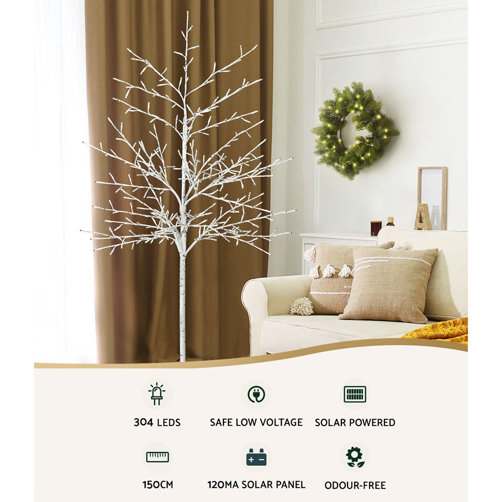 Christmas Tree | 1.5M | 304 LED Solar Powered