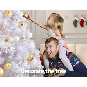 Christmas Tree | 2.1M | 1000 White Tips | Xmas Tree Decorations