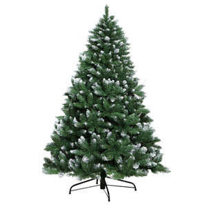 Christmas Tree | 2.4M | Snowy Xmas Tree Decoration | 1225 Tips