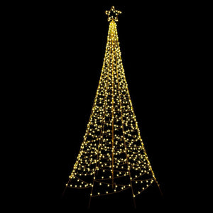 Christmas Tree | 3.6M | 800 LED | Solar Net Lights |  | Outdoor Xmas Lighting