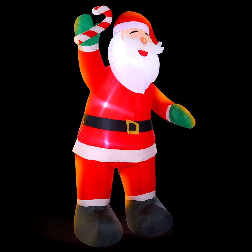 Christmas Inflatable Santa | 3M | Illuminated Decorations