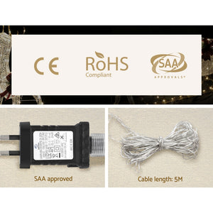 Christmas Lights | 12M Icicle Light | 960 LED Falling Meteor Effect