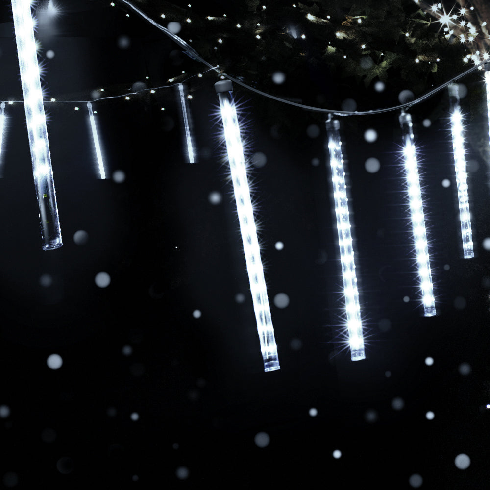 Christmas Lights | 12M Icicle Light | 960 LED Falling Meteor Effect