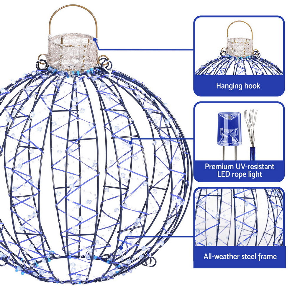 Christmas Fairy Lights 320 LED | 3 Piece Ball Decoration Set | Indoor & Outdoor Xmas Lighting