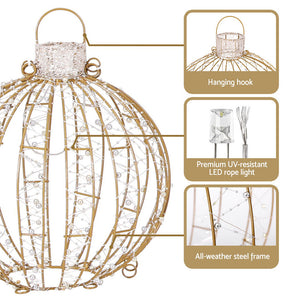 Christmas Lights | 3 PCS | 360 LED | Fairy Light Ball Decorations |  | Indoor Outdoor Lights