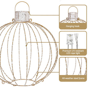 Christmas Fairy Lights 320 LED | 3 Piece Ball Decoration Set | Indoor & Outdoor Xmas Lighting