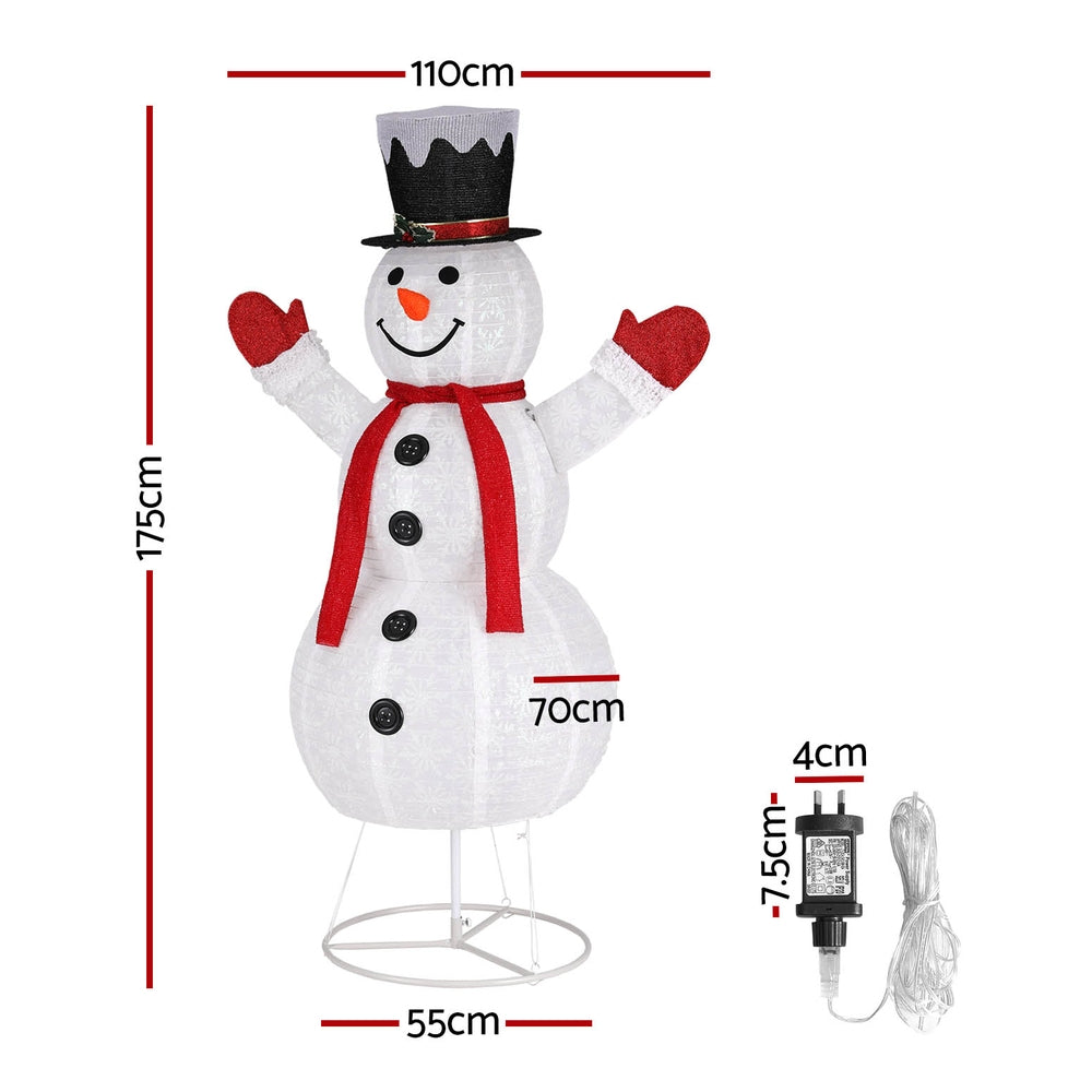 Christmas Lights | 1.7M | 200 LED | Fairy Light Snowman Decorations |  | Xmas Decor