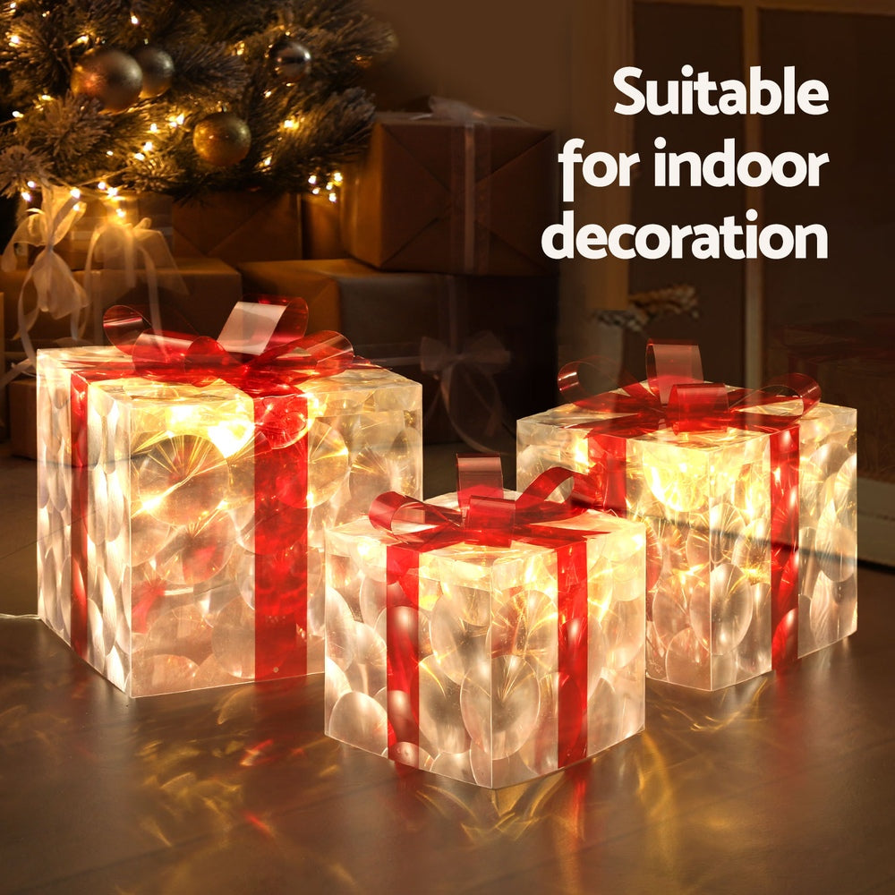 Christmas Lights | 3 PCS | 70 LED | Fairy Light Gift Box |  | Holiday Decor