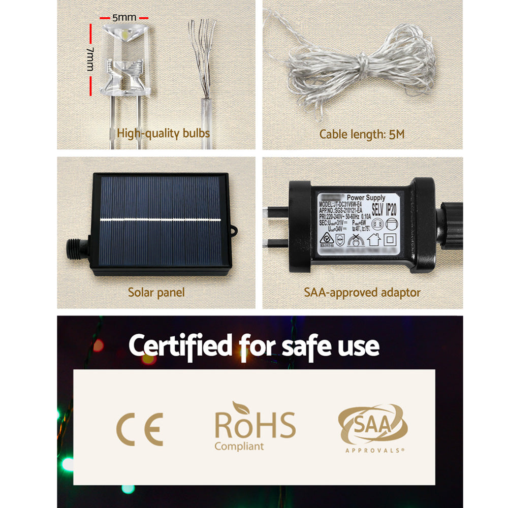 Christmas Lights | 320 LED | 5M Solar String Fairy Lights