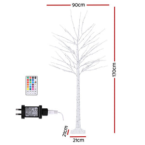 Christmas Tree | 1.7M | 120 RGB LED Lights |  | Color Changing Xmas Tree