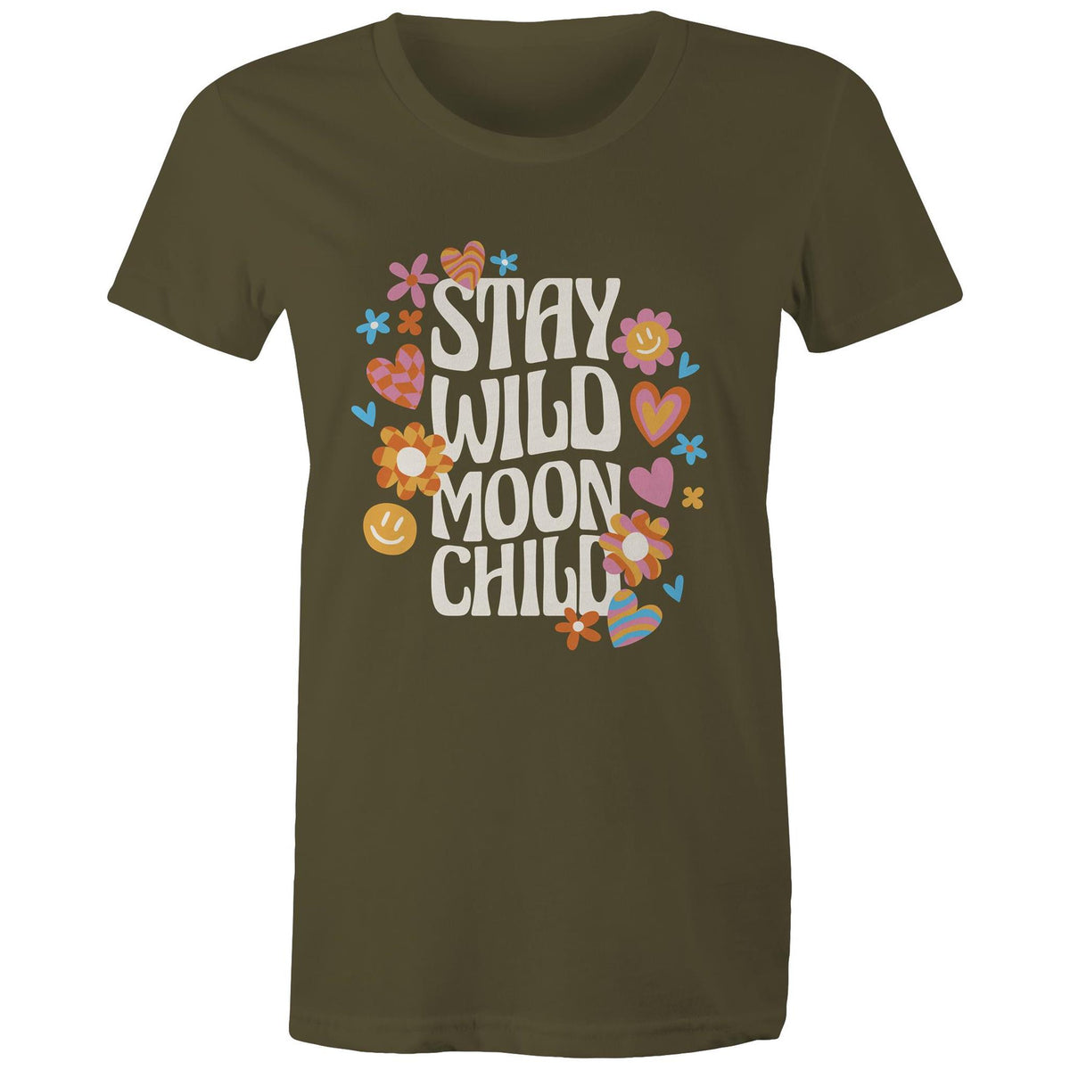 Women's Stay Wild Moon Child T-Shirt