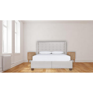 Acadia Bedside Table | Solid Mango Wood | Compact Bedroom Storage