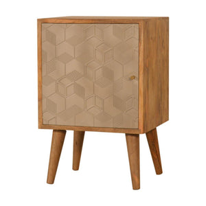 Acadia Bedside Table | Solid Mango Wood | Compact Bedroom Storage