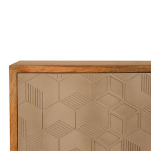 Acadia Bedside Table | Solid Mango Wood | Compact Bedroom Storage