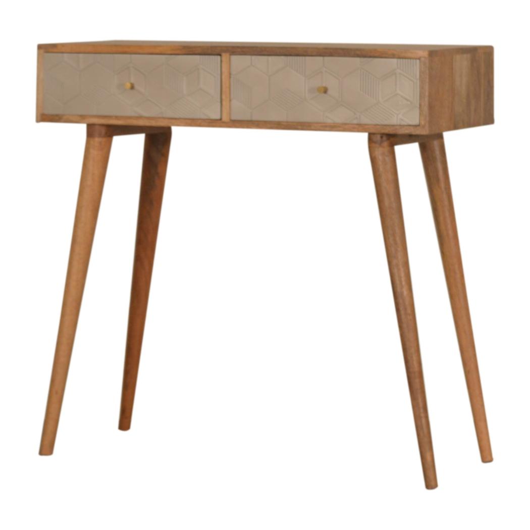 Acadia Console Table | Solid Mango Wood | Hallway and Living Room Furniture