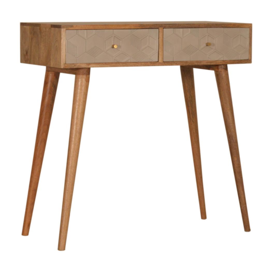 Acadia Console Table | Solid Mango Wood | Hallway and Living Room Furniture