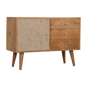 Acadia Sideboard | Solid Mango Wood | Spacious Storage Cabinet