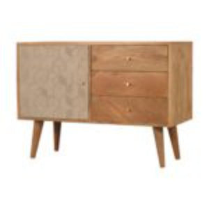 Acadia Sideboard | Solid Mango Wood | Spacious Storage Cabinet