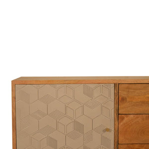 Acadia Sideboard | Solid Mango Wood | Spacious Storage Cabinet