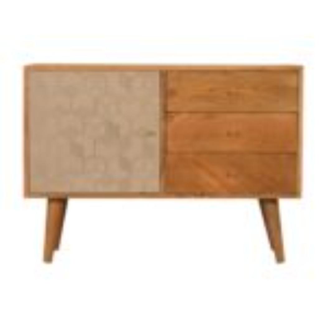 Acadia Sideboard | Solid Mango Wood | Spacious Storage Cabinet