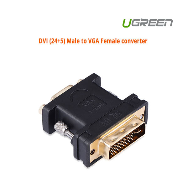 DVI (24+5) Male to VGA Female Converter | (20122)