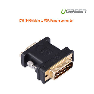 DVI (24+5) Male to VGA Female Converter | (20122)