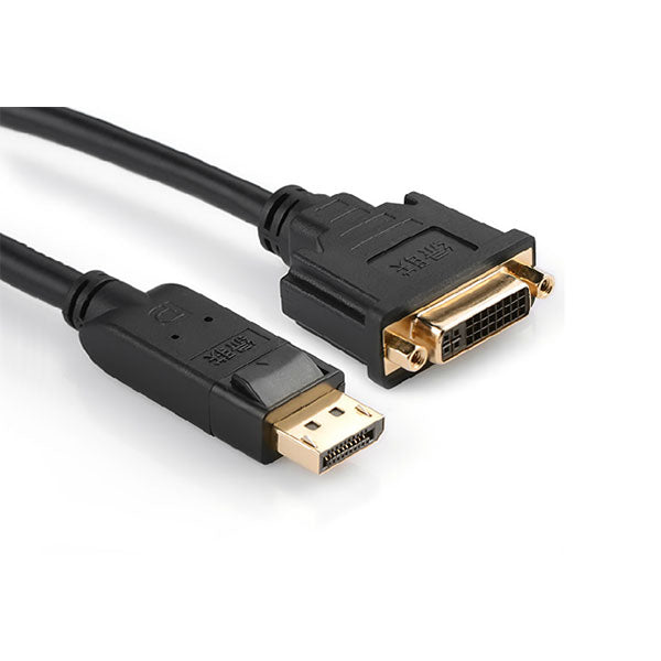 DisplayPort Male to DVI Female Converter | (20405)